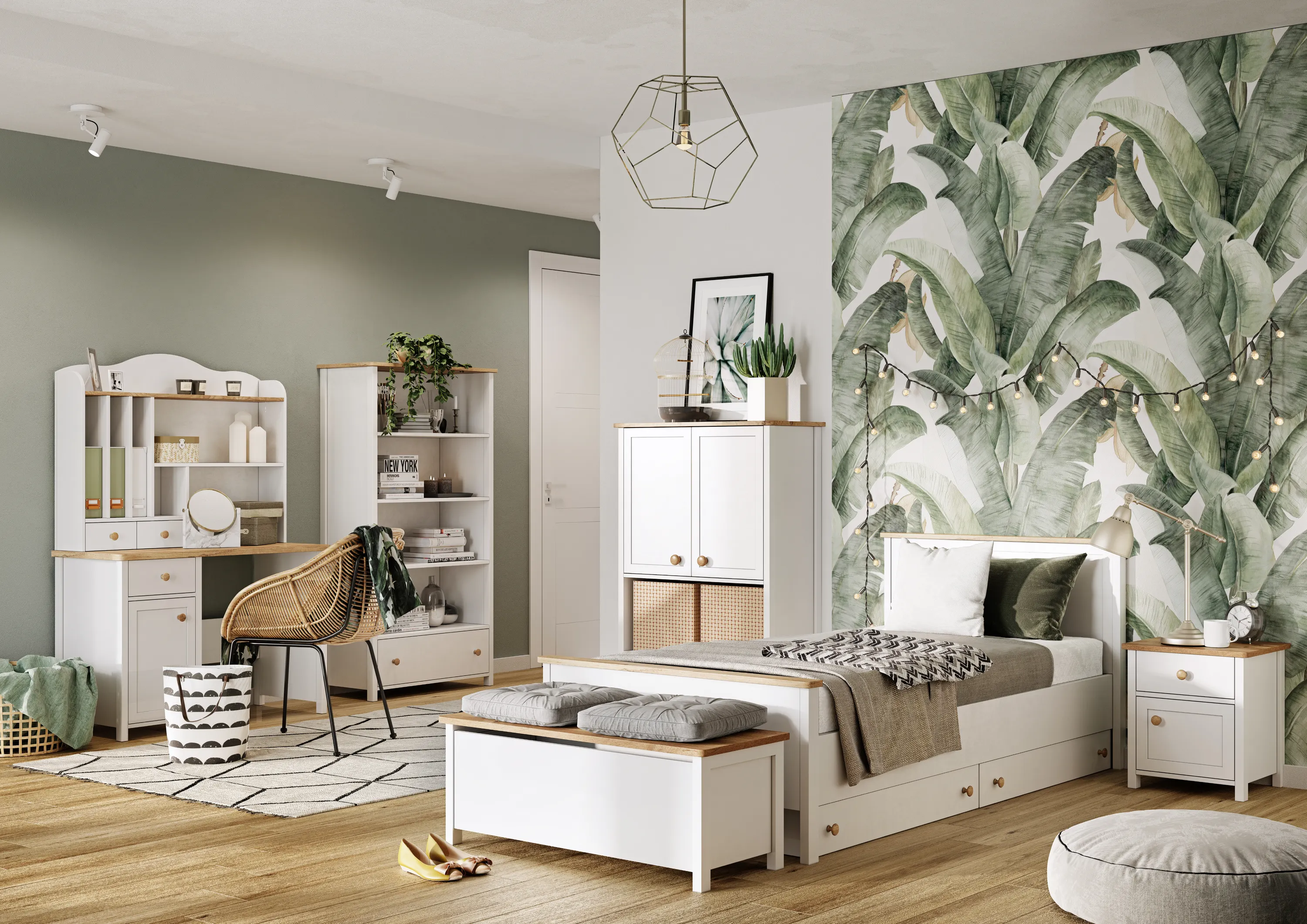 Szuflada do łożka Story SO-09 biała - SO9BDN