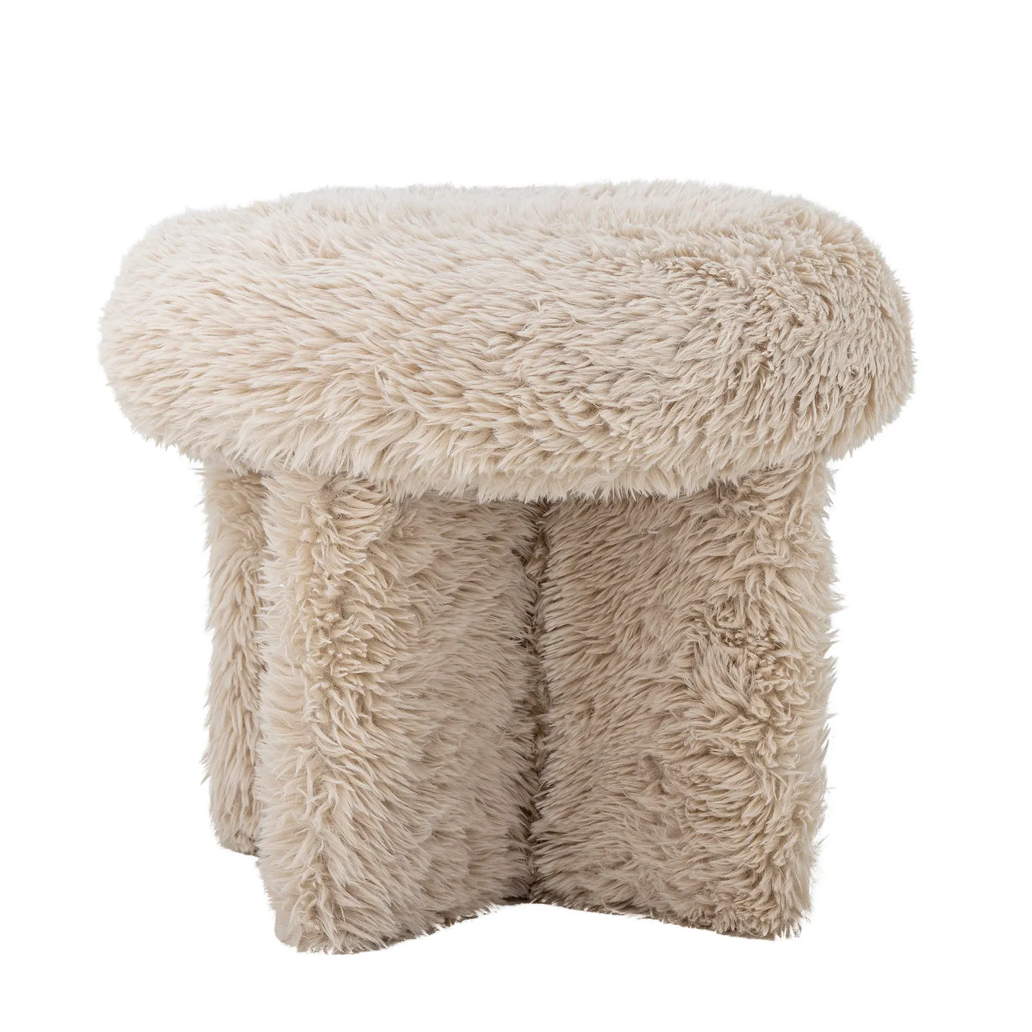 Puf dekoracyjny FRIKKA 43 cm beżowy Puf dekoracyjny FRIKKA 43 cm beżowy