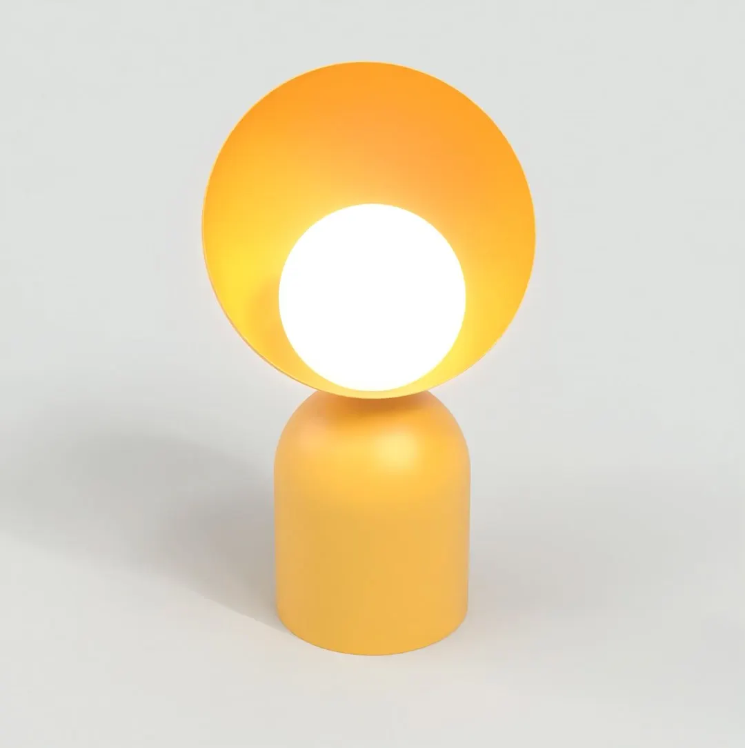Lampa nocna metalowa BOTO LN1 pomarańczowa — zdjęcie 2
