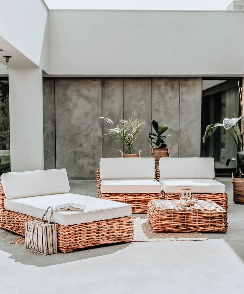 INGKA SOFA DWUOSOBOWA S Rattanowa - MNMH50SS