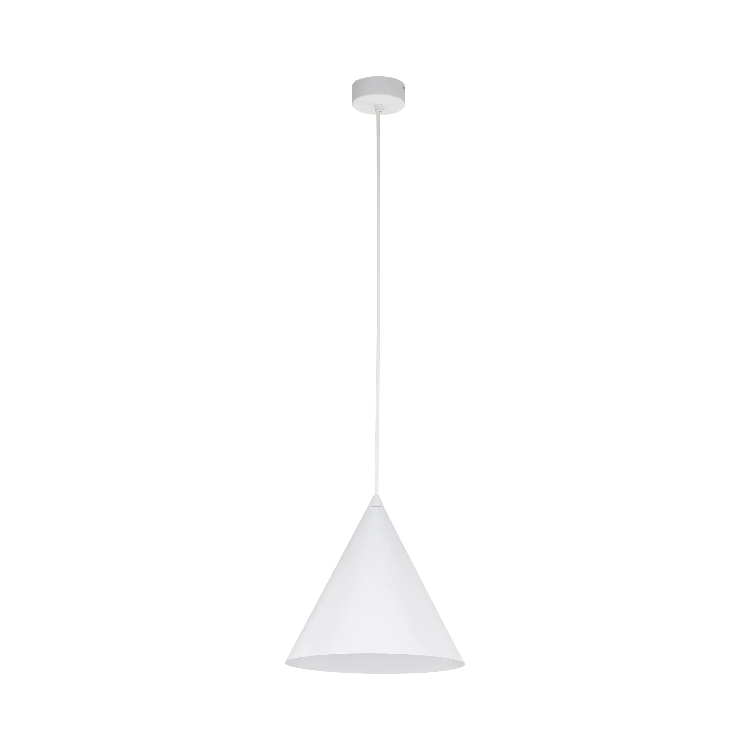 Lampa wisząca CONO biała 155x25cm