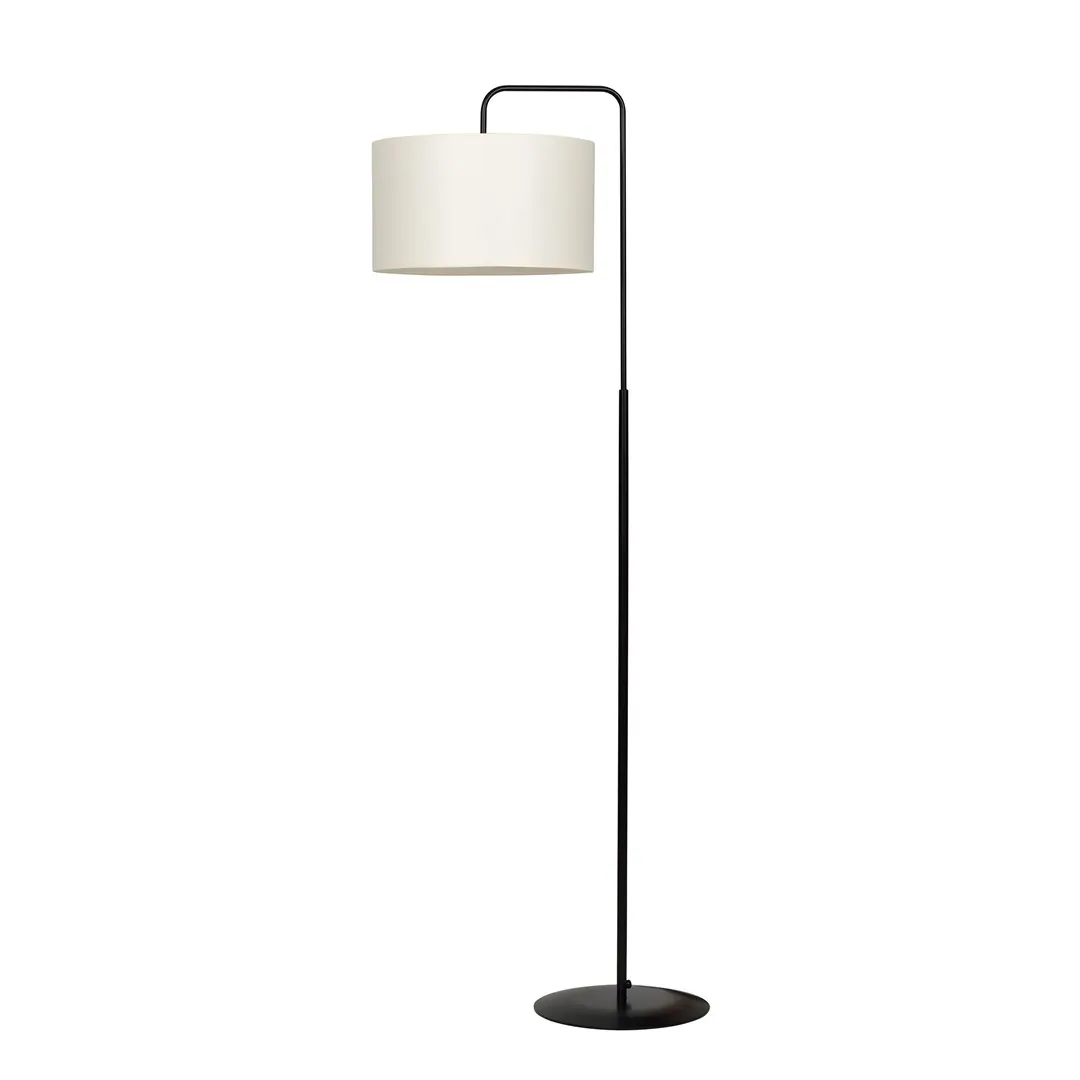 Lampa stojąca TRAPO czarny ecru