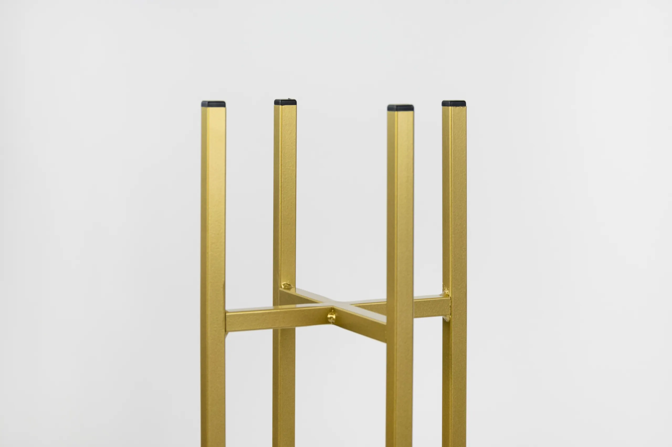 Kwietnik-stojak na donice metalowy ANGERS M złoty - LD_TZ000125