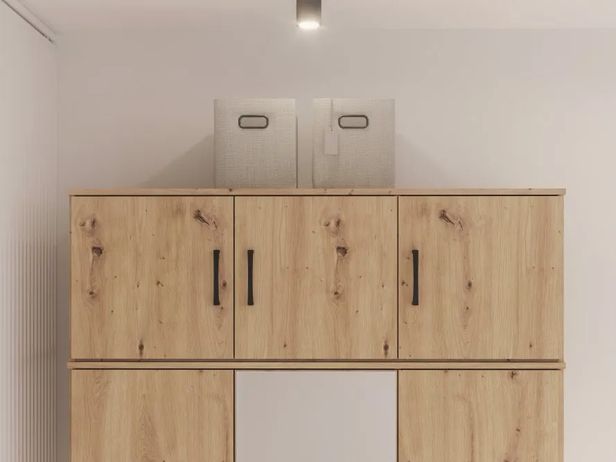 Nadstawka nad NIKS82 ; NIKS84 NIKO Dąb Artisan NIKN83-D78 FORTE - NIKN83-D78