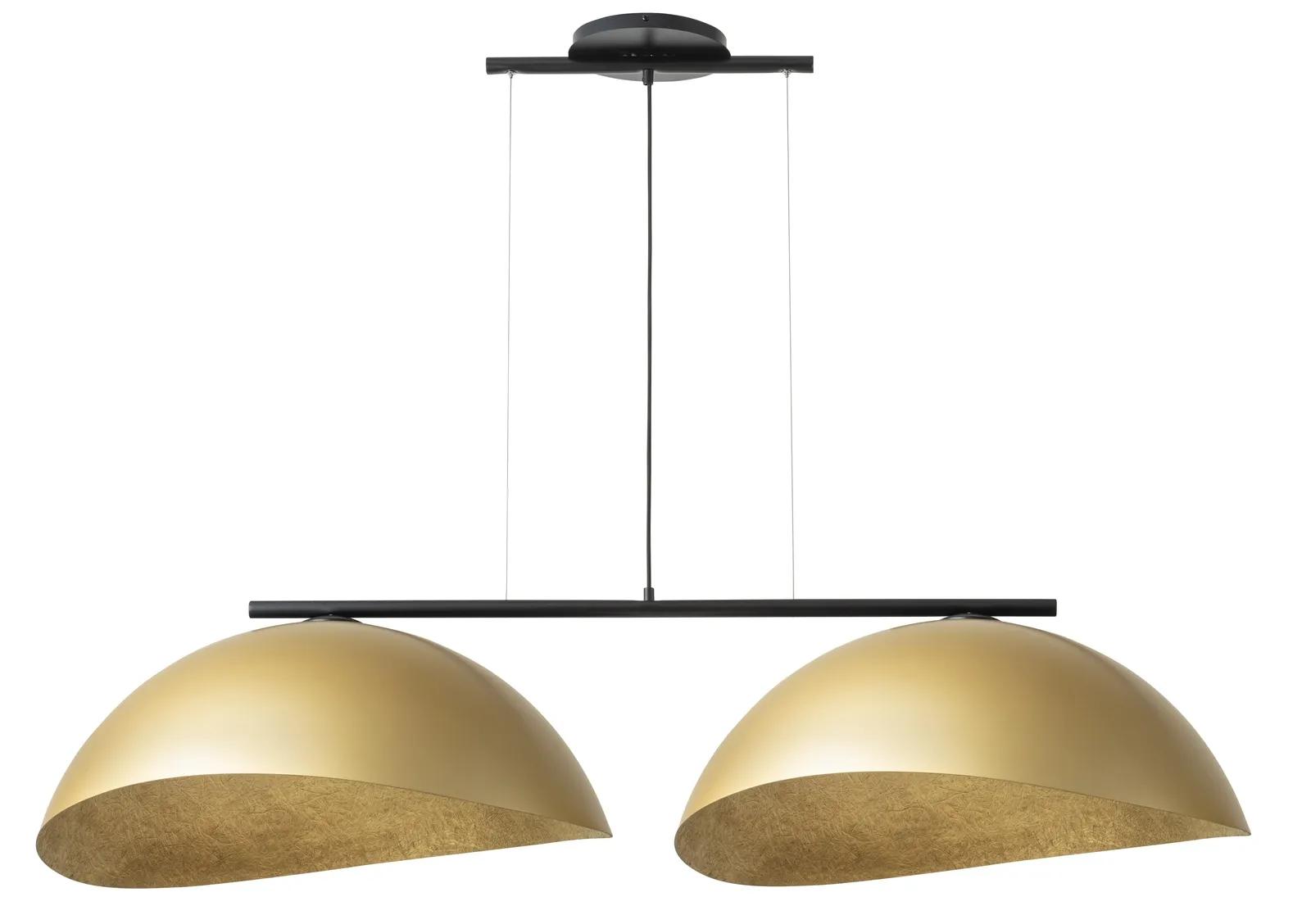 Lampa wisząca SOLAR 2 L czarno-złota