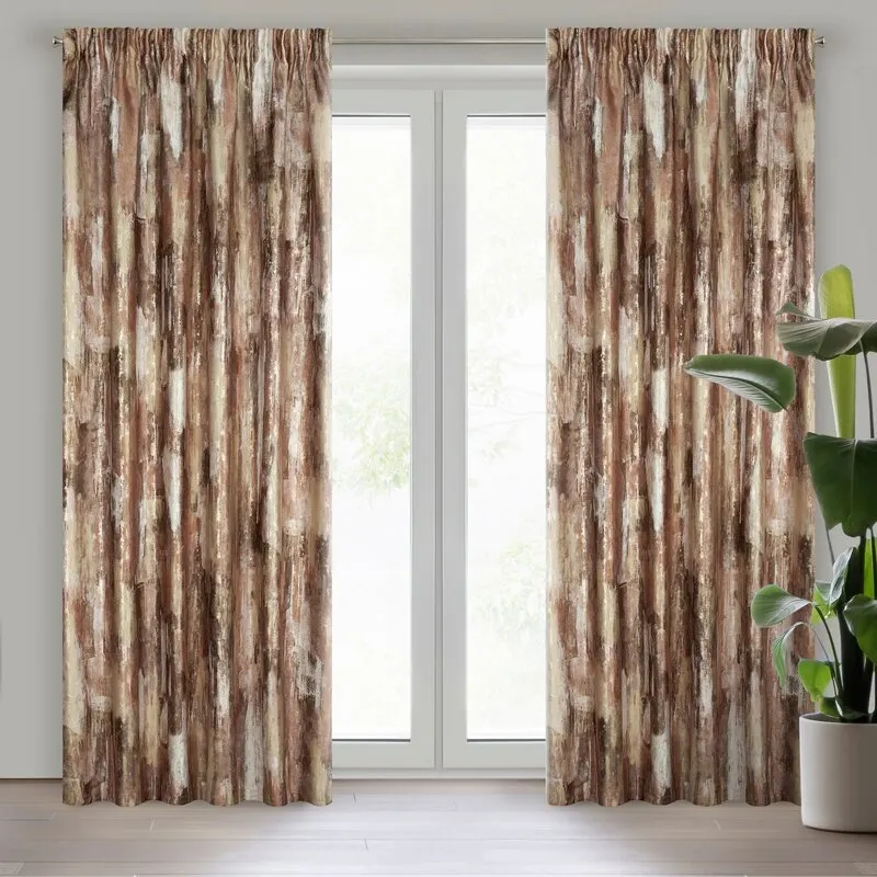 ZASŁONA GOTOWA ELLA NA TAŚMIE 140X270 CM CEGLASTY ZASŁONA GOTOWA ELLA NA TAŚMIE 140X270 CM CEGLASTY