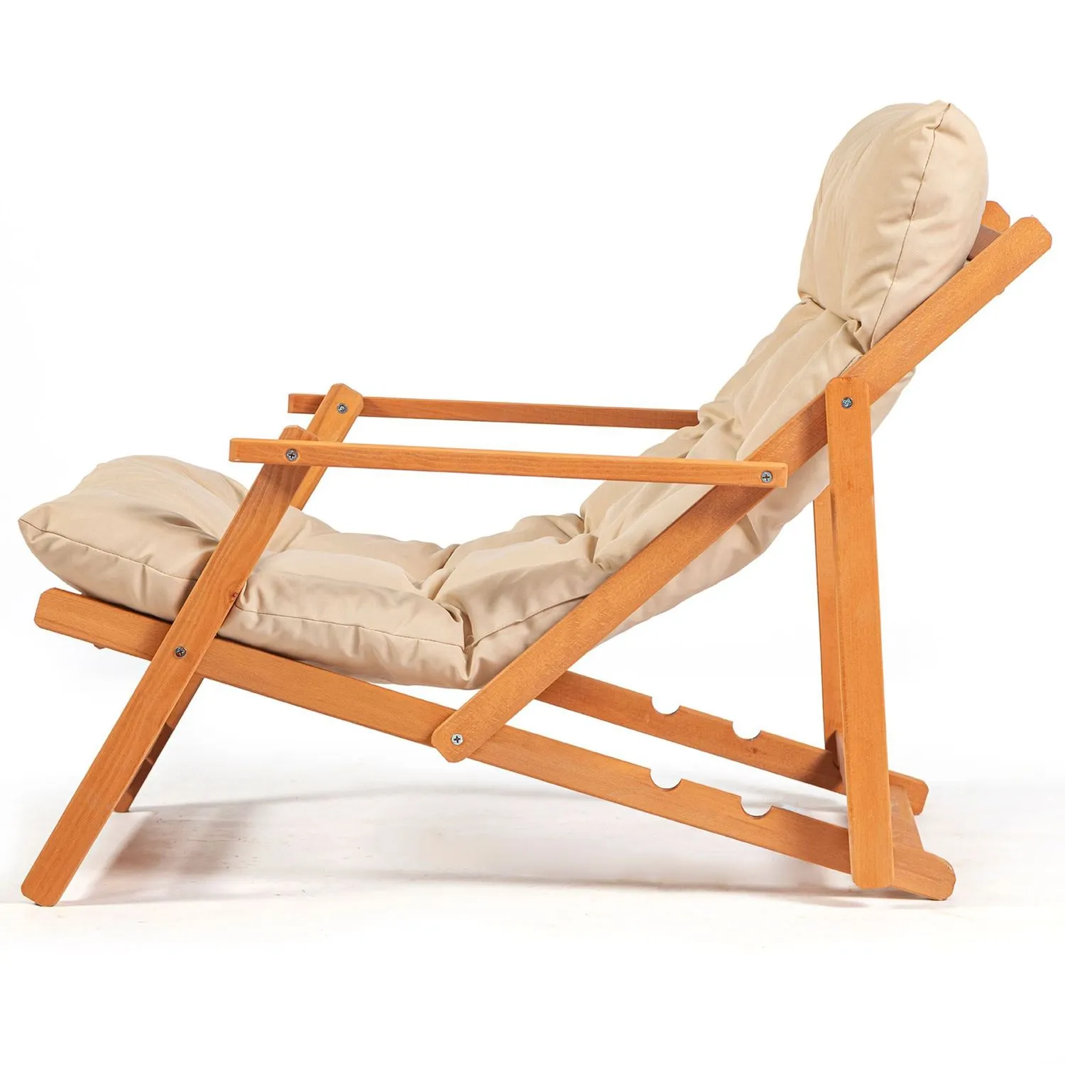 Zestaw ogrodowy 3-częściowy MY007 2 krzesła + stolik (40x40cm) kremowy brązowy - ASI_644MYD1107