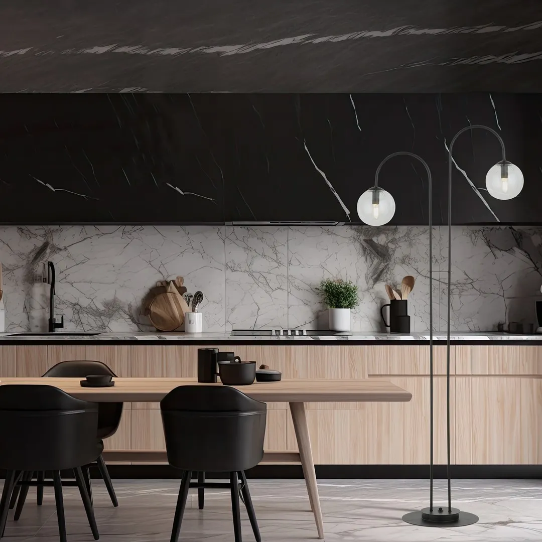 Żyrandol ARCHI Czarny 1286/LP2 - 1286/LP2