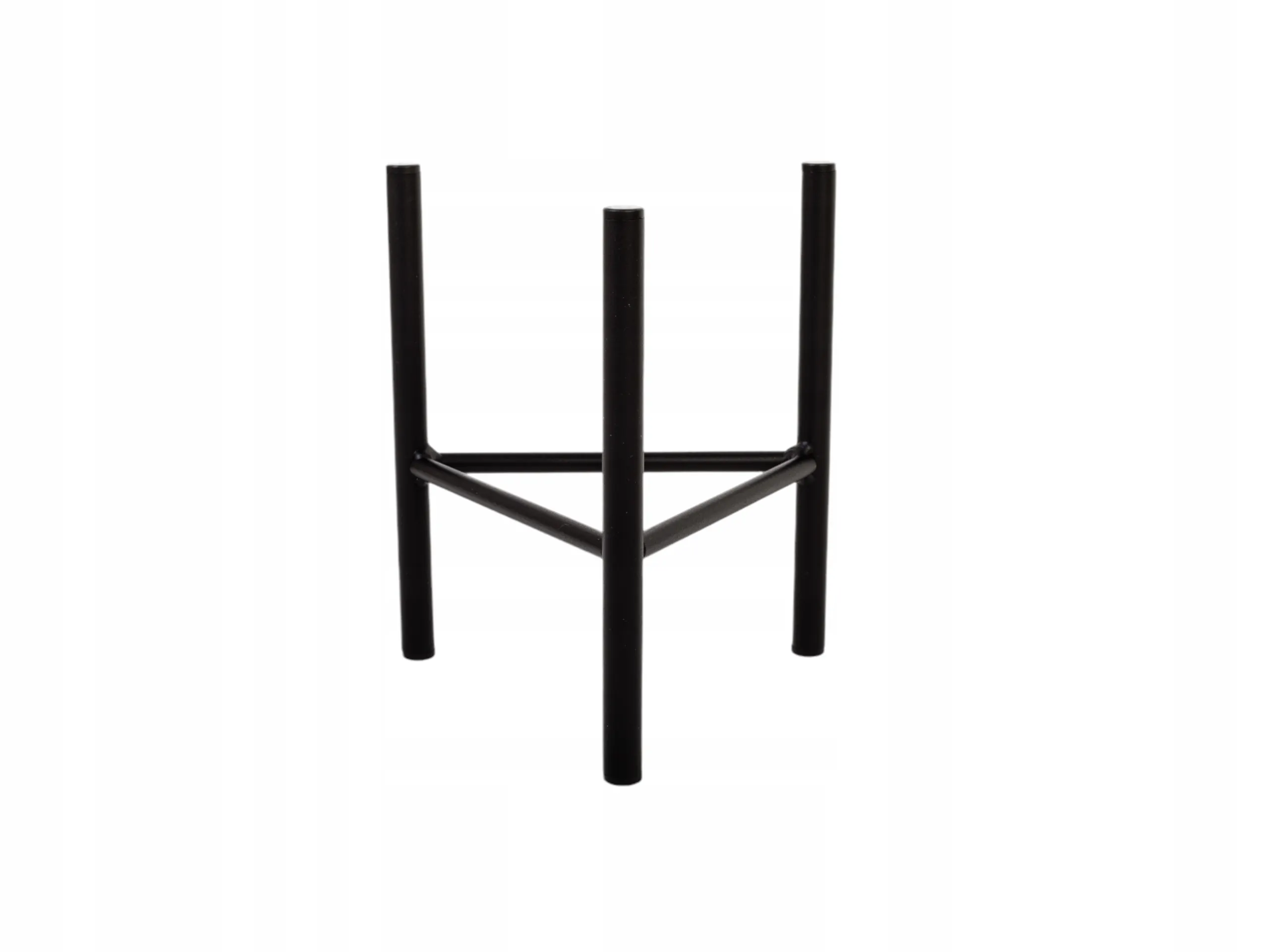 Kwietnik-stojak na donice metalowy DIJON S czarny - LD_TZ000003