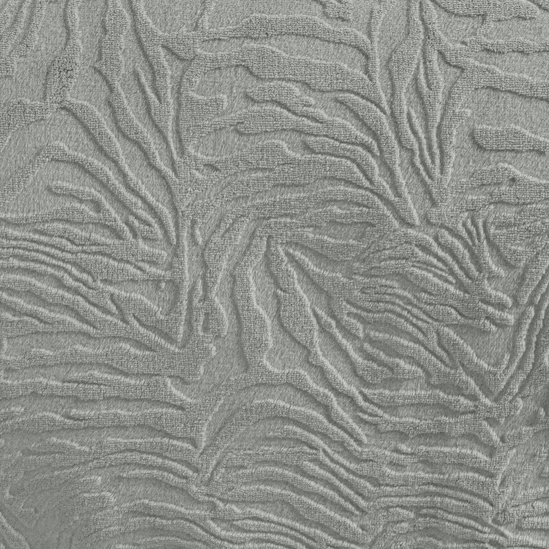 KOMPLET POŚCIELI FLANO 140 X 200 CM SREBRNY - EU_438769