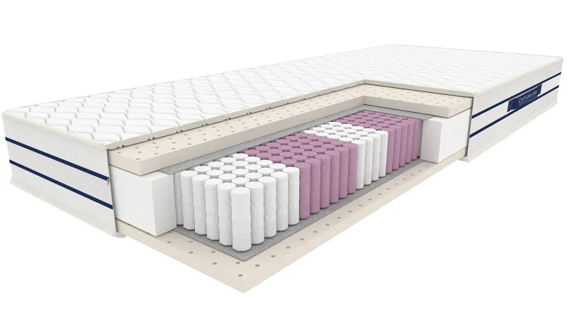 Materac kieszeniowy DIAMENT 90x200 wielostrefowy Multipocket Materac kieszeniowy DIAMENT 90x200 wielostrefowy Multipocket