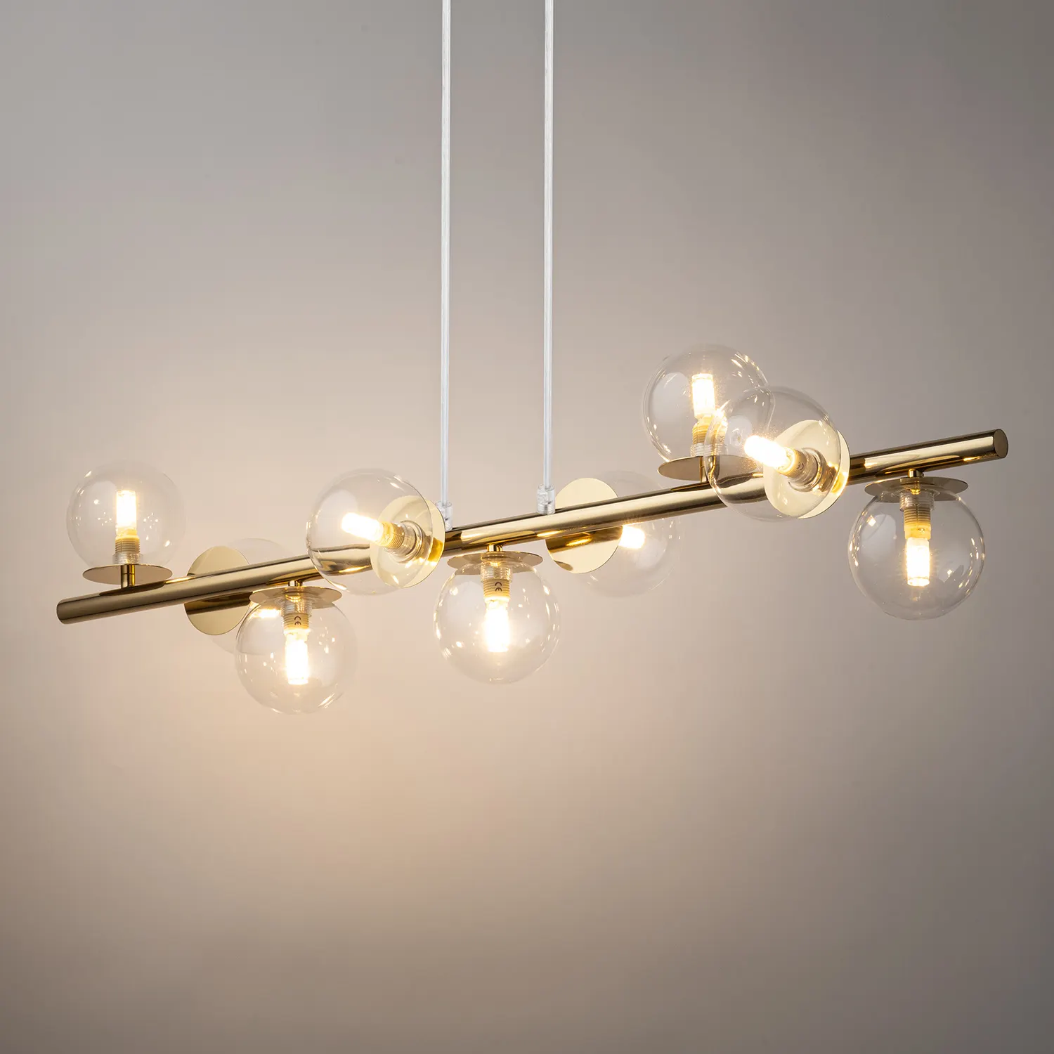 Lampa wisząca AVOLA 9 złota - SI_40801