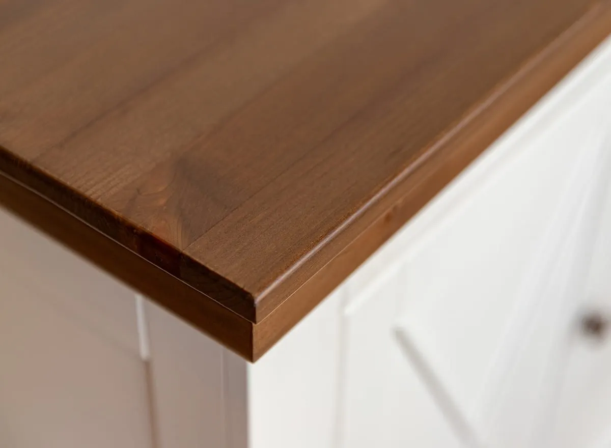 Komoda MARONE ELITE 2-drzwiowa z 2 szufladami biała, tabacco - PLMEL06/T