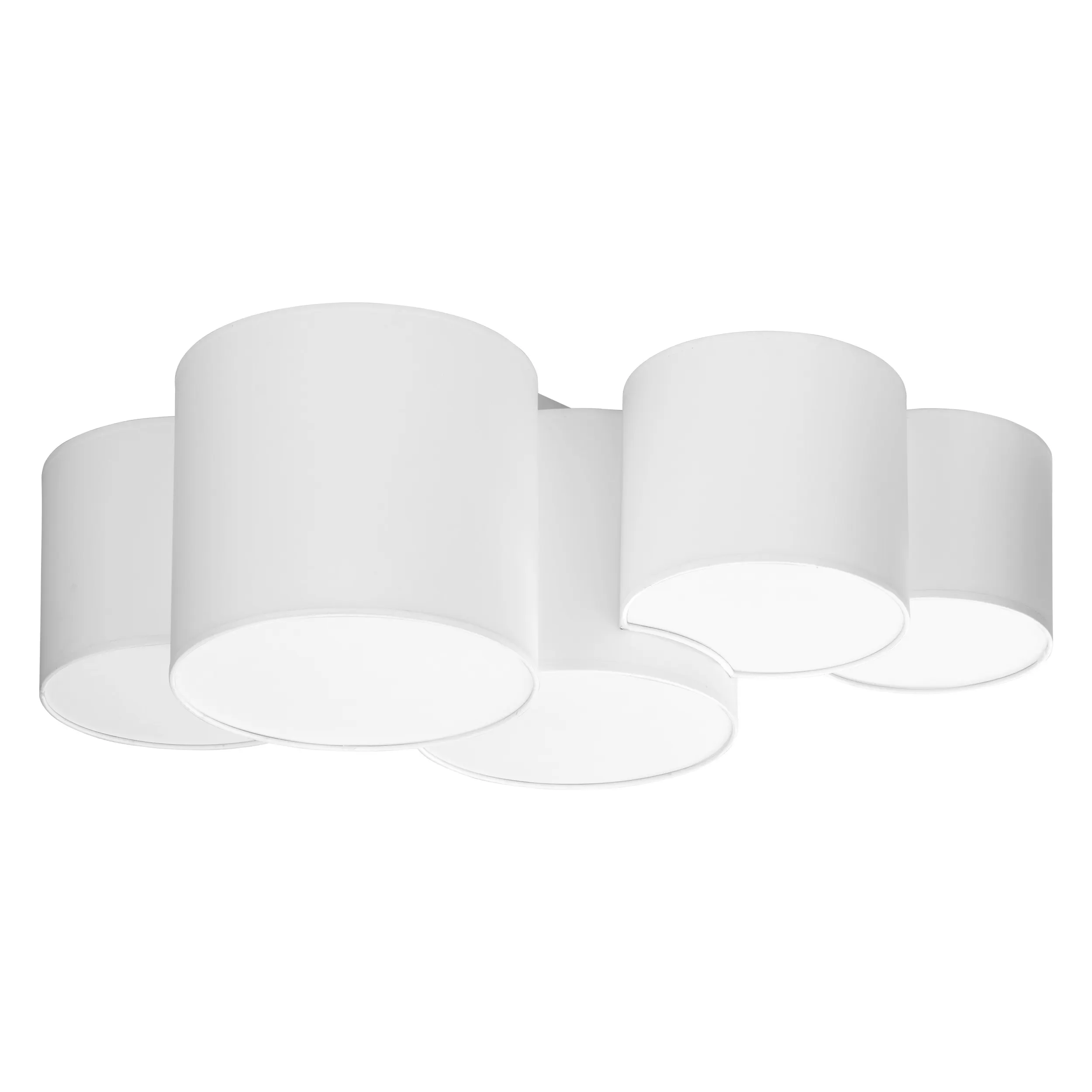 Lampa sufitowa MONA biała 81x47x30cm