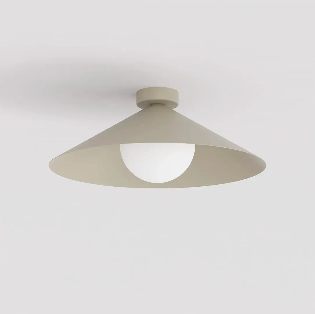 Lampa sufitowa plafon MONO 1M mokka opal — zdjęcie 2