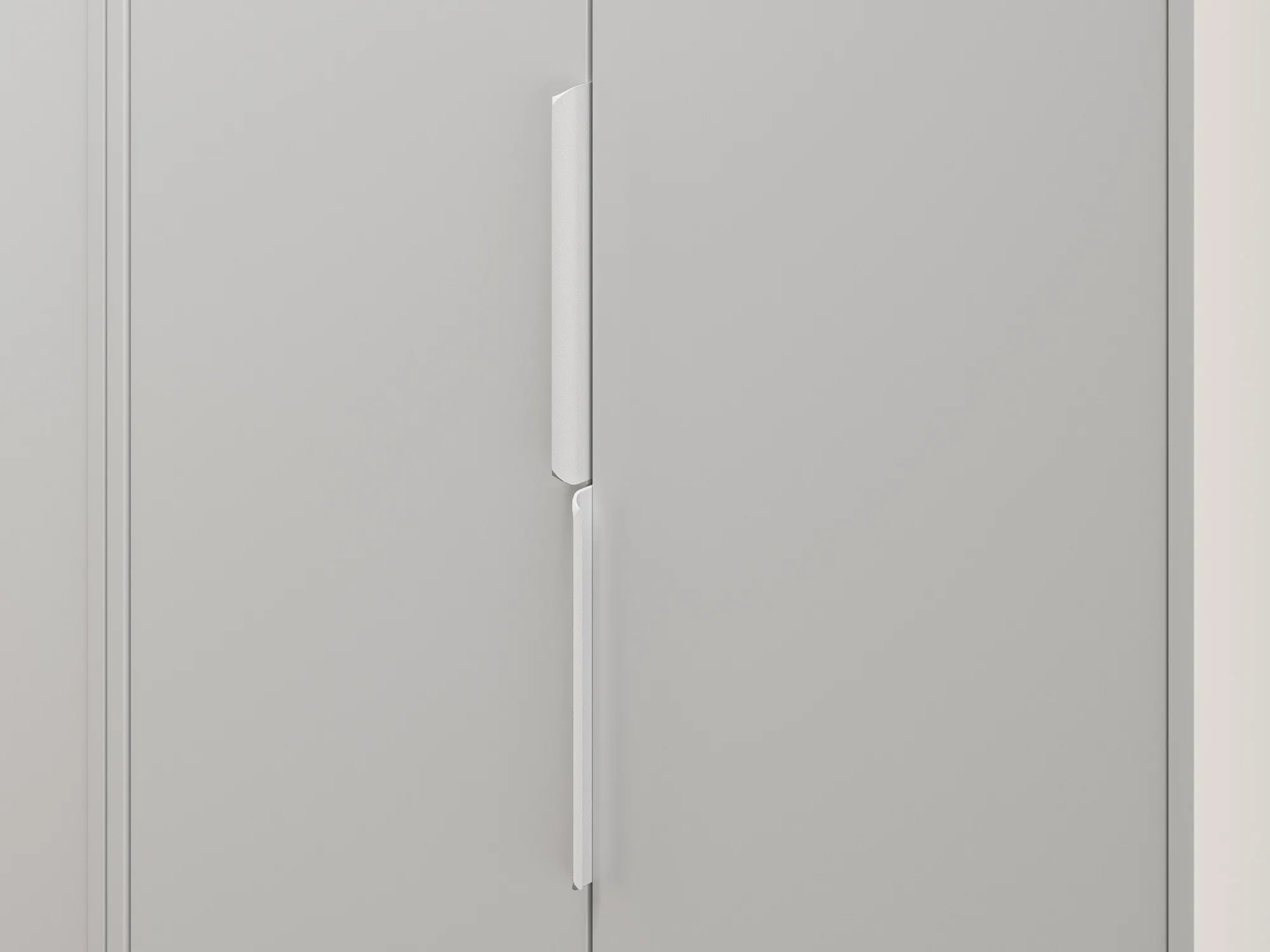 Szafa 2-drzwiowa z 1 szufladą TORINO 02 Biały, Castello, Grafit - 1TORI02-001