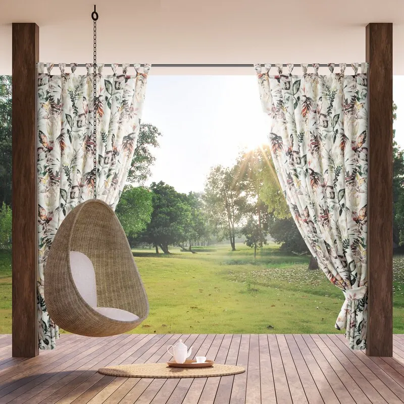 ZASŁONA OGRODOWA ALTANA GARDEN2 NA SZELKACH 155 X 260 CM BIAŁY