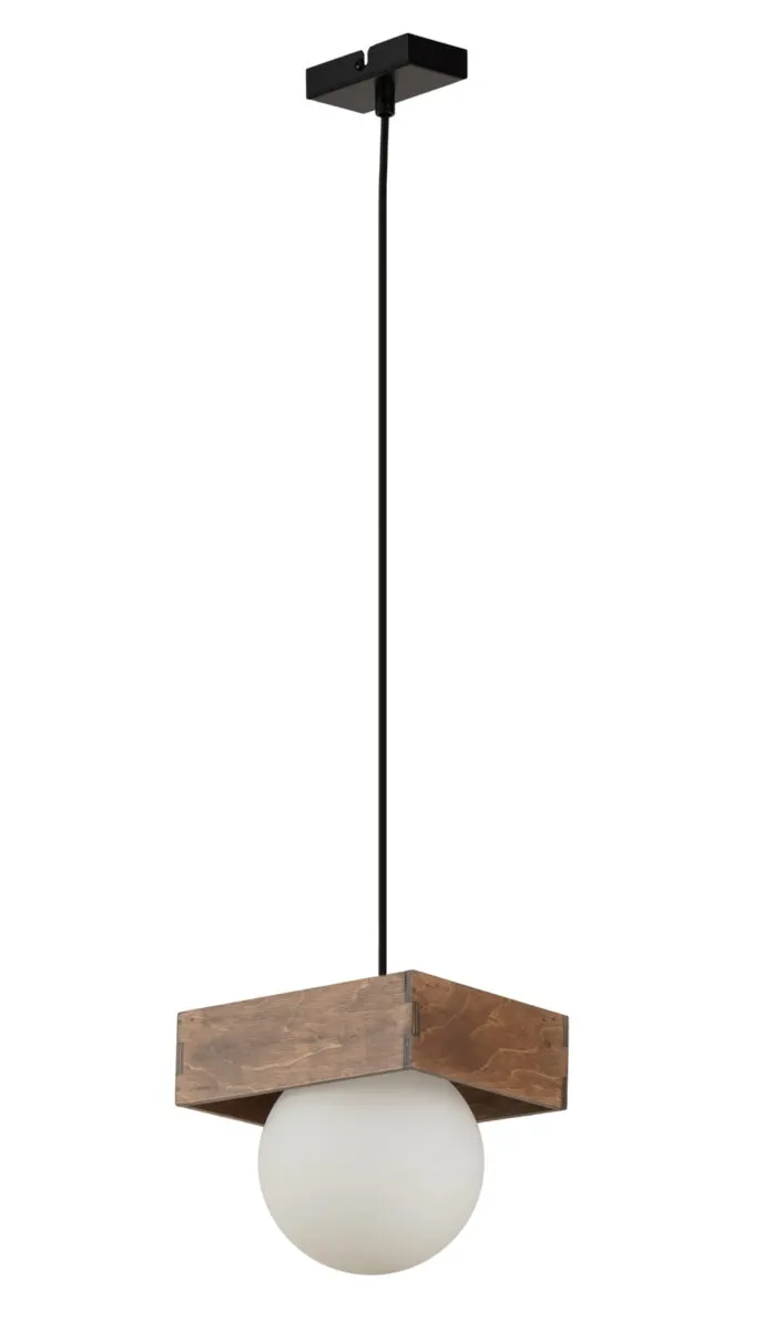 Lampa wisząca BLOOM 1 brązowa-czarna Lampa wisząca BLOOM 1 brązowa-czarna