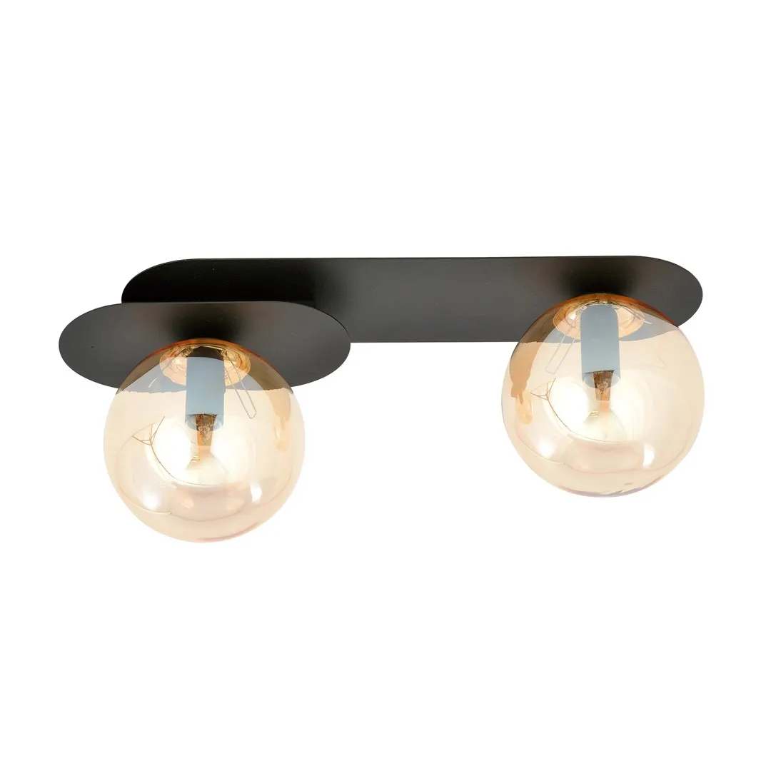 Lampa sufitowa PLAZA Czarny 1120/2 - 1120/2