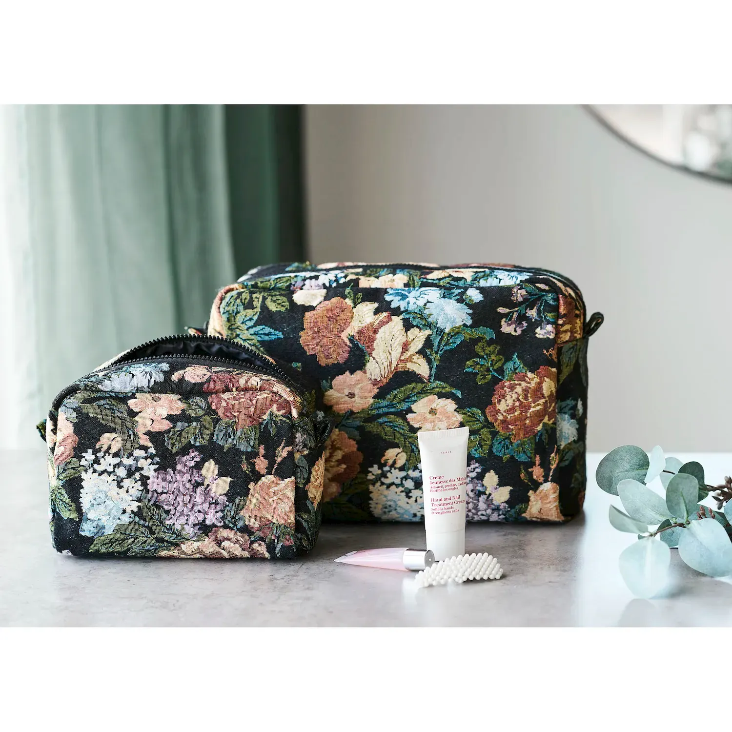 Kosmetyczki ZOE Zestaw 2 sztuk wielokolorowe - 1800067