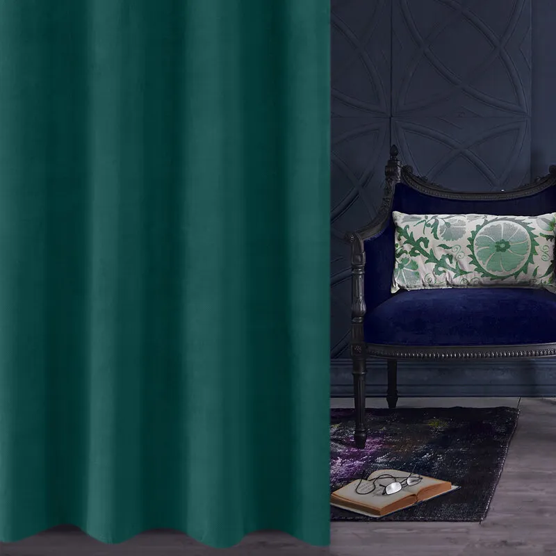 ZASŁONA MILO 140X250 CM ZIELONY - EU_367101