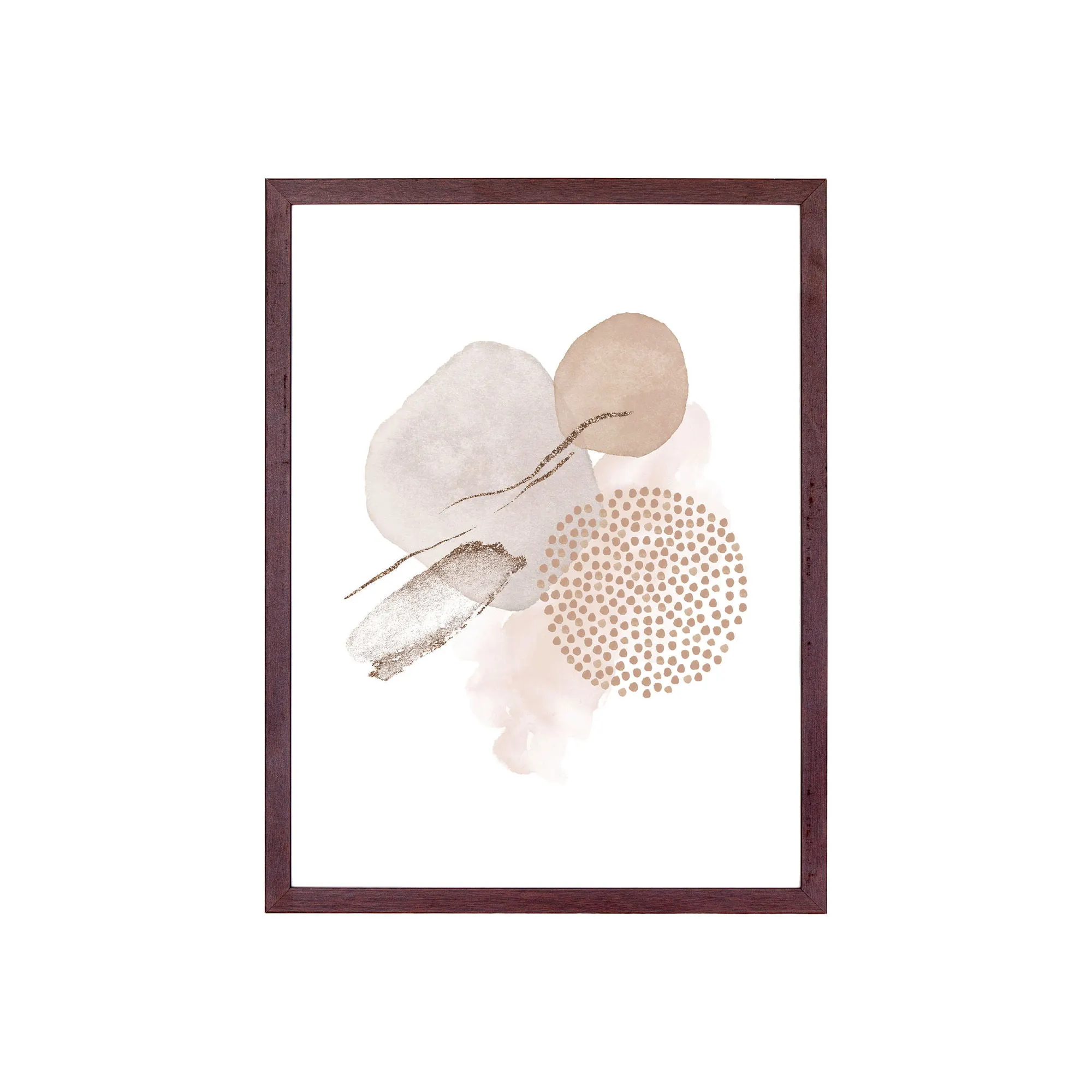 Zestaw ramek ASPEN 3 sztuki ciemny brąz - 4981015