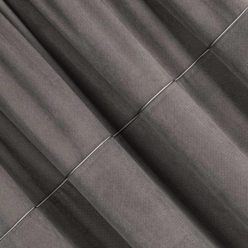 ZASŁONA GOTOWA MILO NA TAŚMIE 140X300 CM POPIELATY - EU_410900