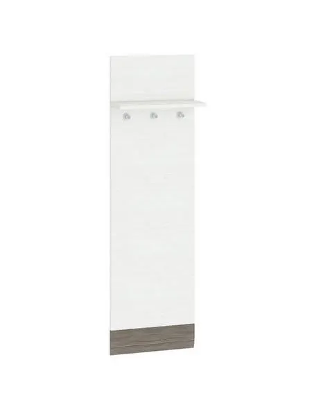 Wieszak ścienny z półką BLANCO 23 sosna śnieżna 40x136 cm Wieszak ścienny z półką BLANCO 23 sosna śnieżna 40x136 cm