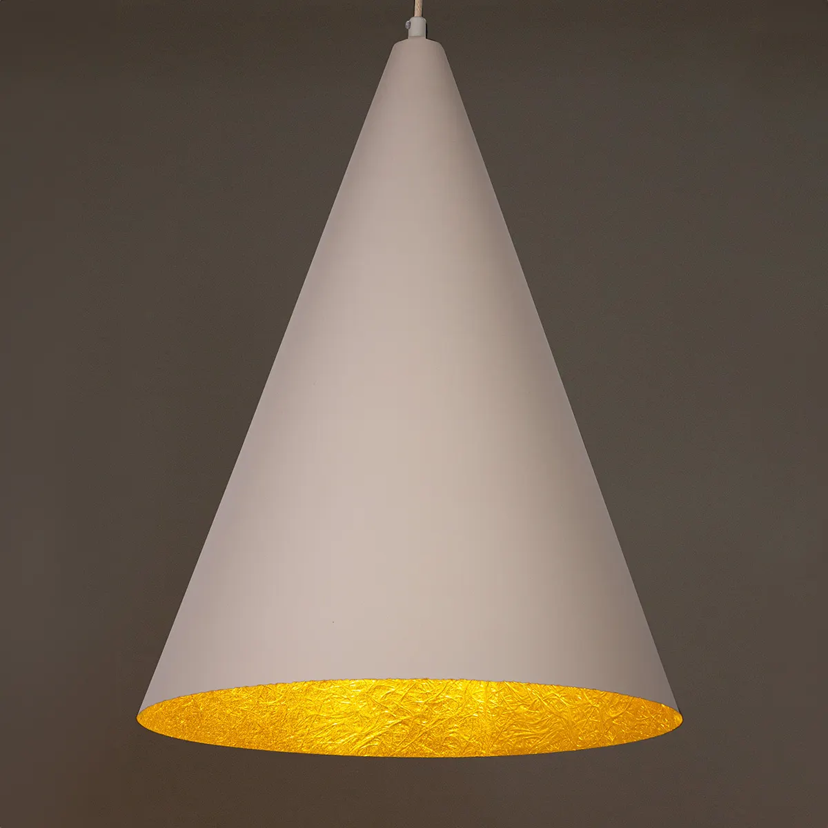 Lampa wisząca VESUVIO S beżowo-złota - SI_41066