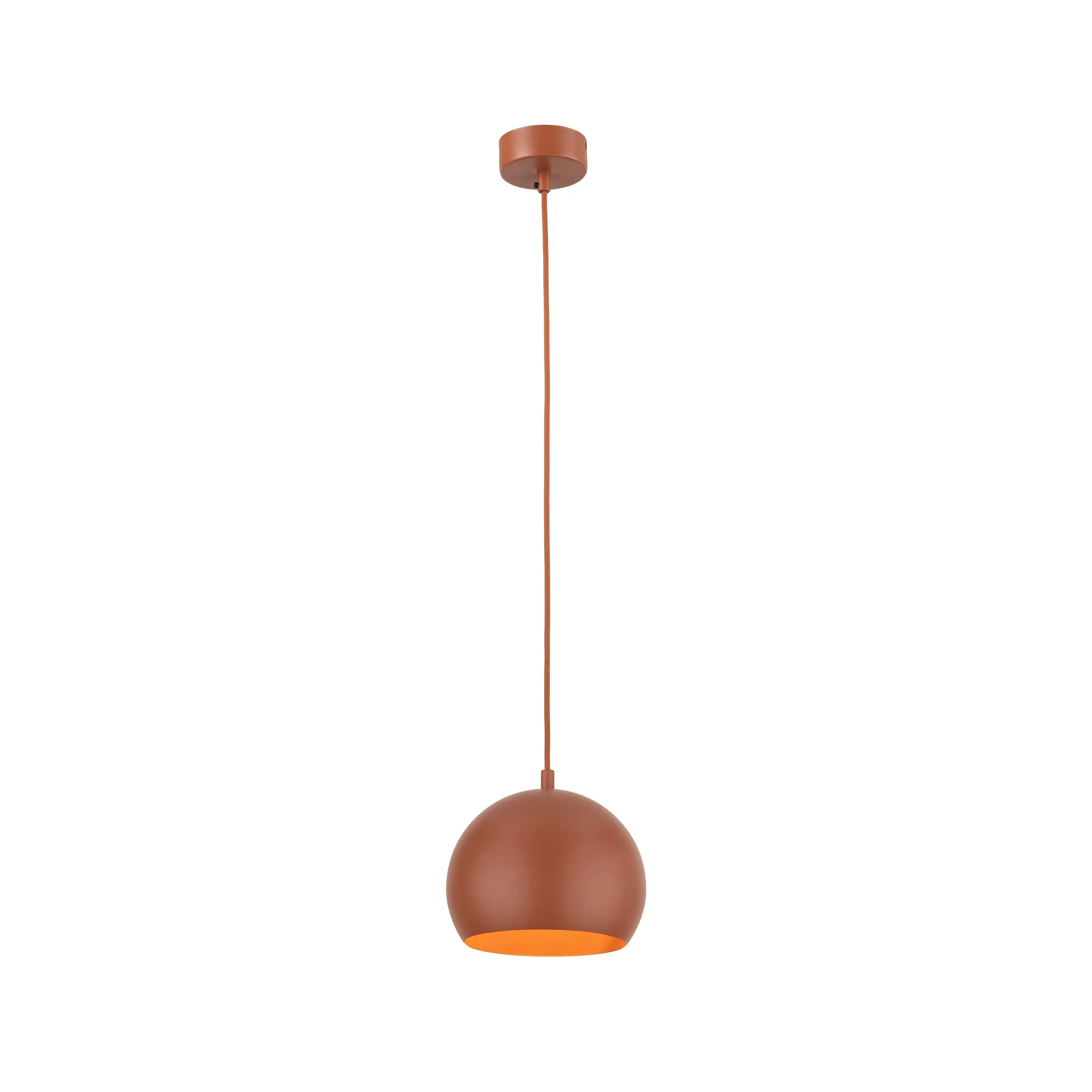 Lampa wisząca ZOE ceglana 150x17cm - TK_10174