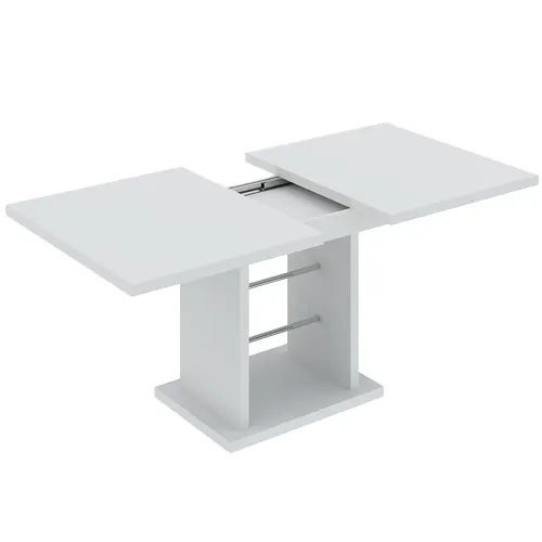 Stół rozkładany VIRON 90x150(190) biały - INT_5002598