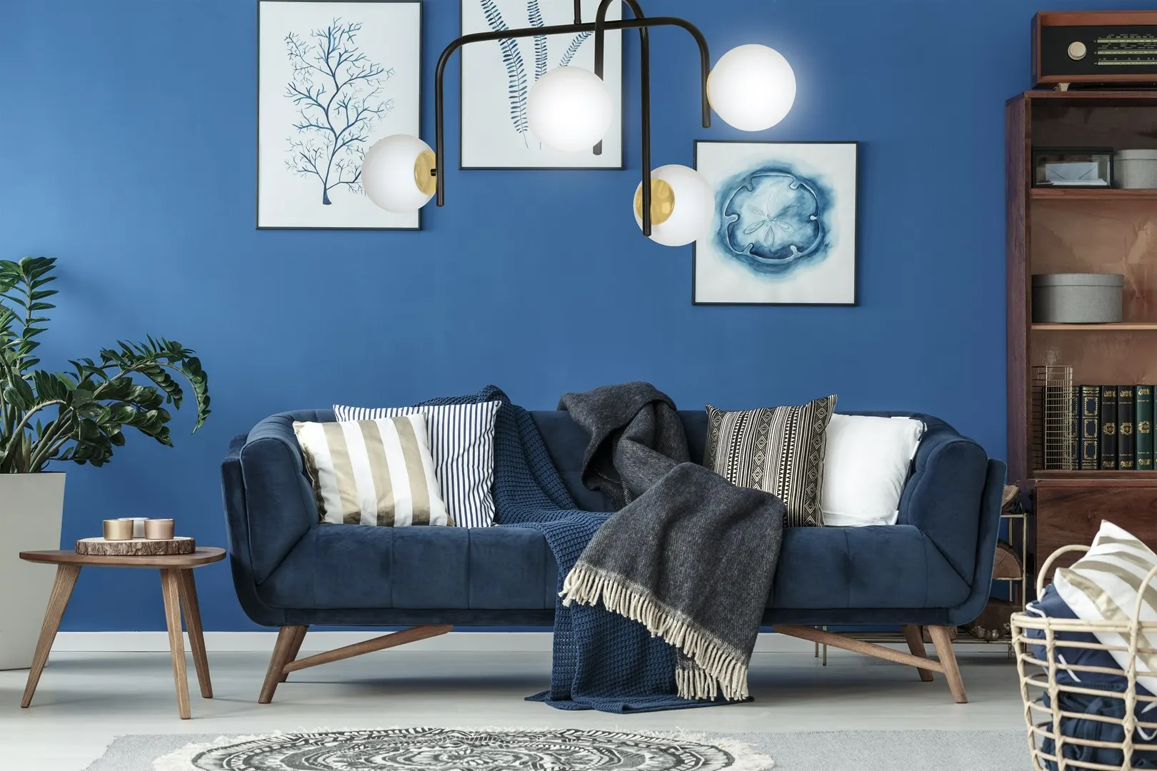 Lampa sufitowa RAGNAR Czarny/Złoty 1032/4B - 1032/4B