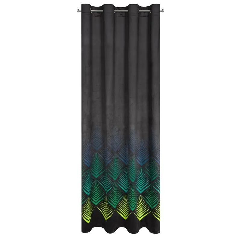 ZASŁONA ANGELINA 140X250 CM CZARNY - EU_387302