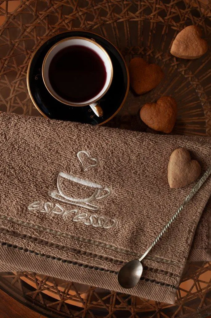 Ręczniki kuchenne 30x50 zestaw 3 szt. COFFEE 001 - FARO_28547