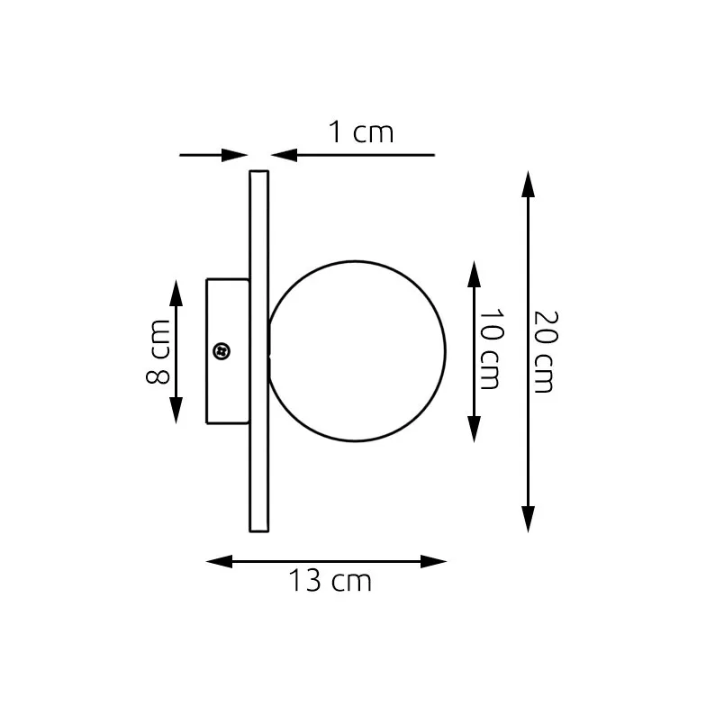 image kula do pokoju, lustro, balonowe lustro, okrągłe lustro, metalowy uchwyt