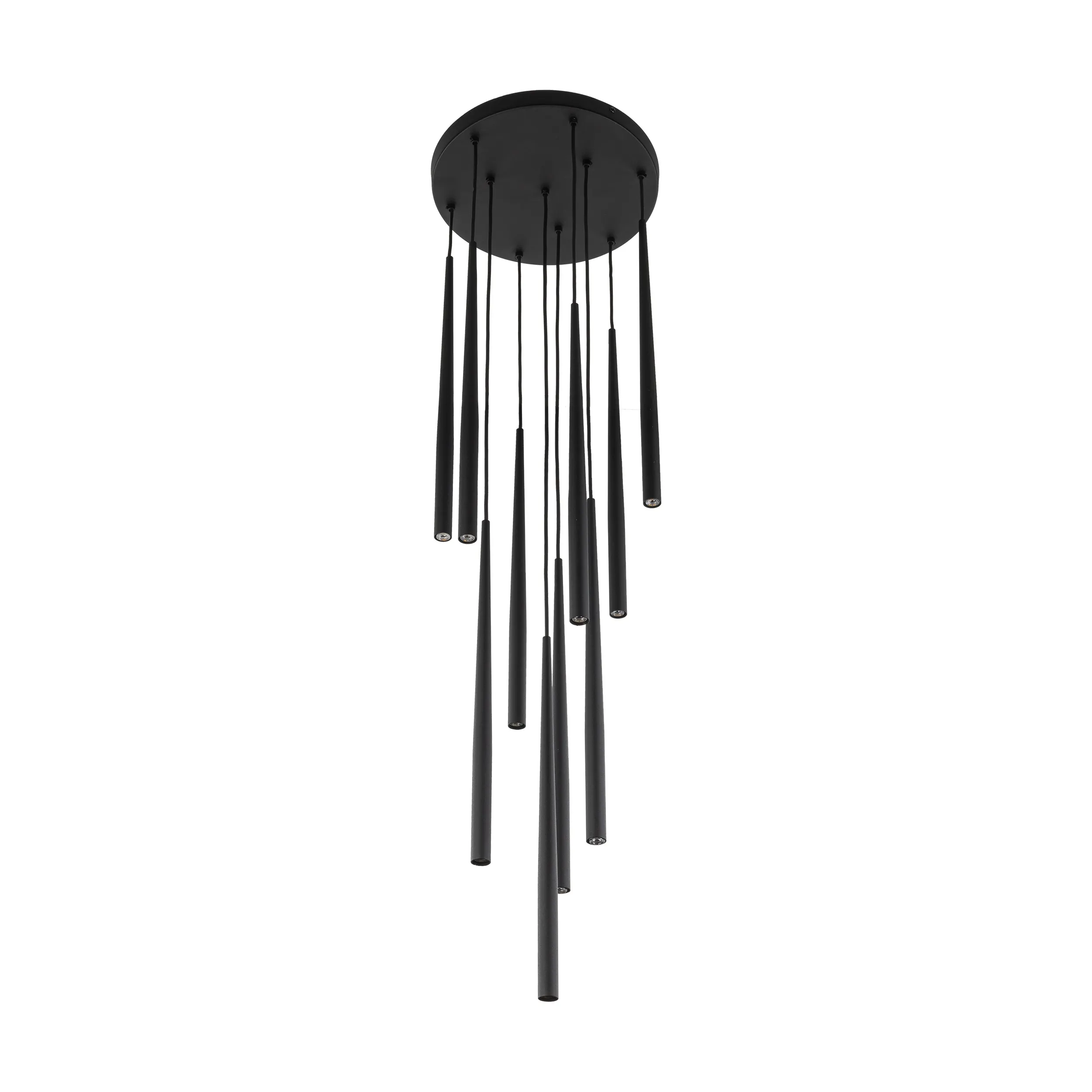 Lampa wisząca PIANO czarna 140x35cm - TK_10114