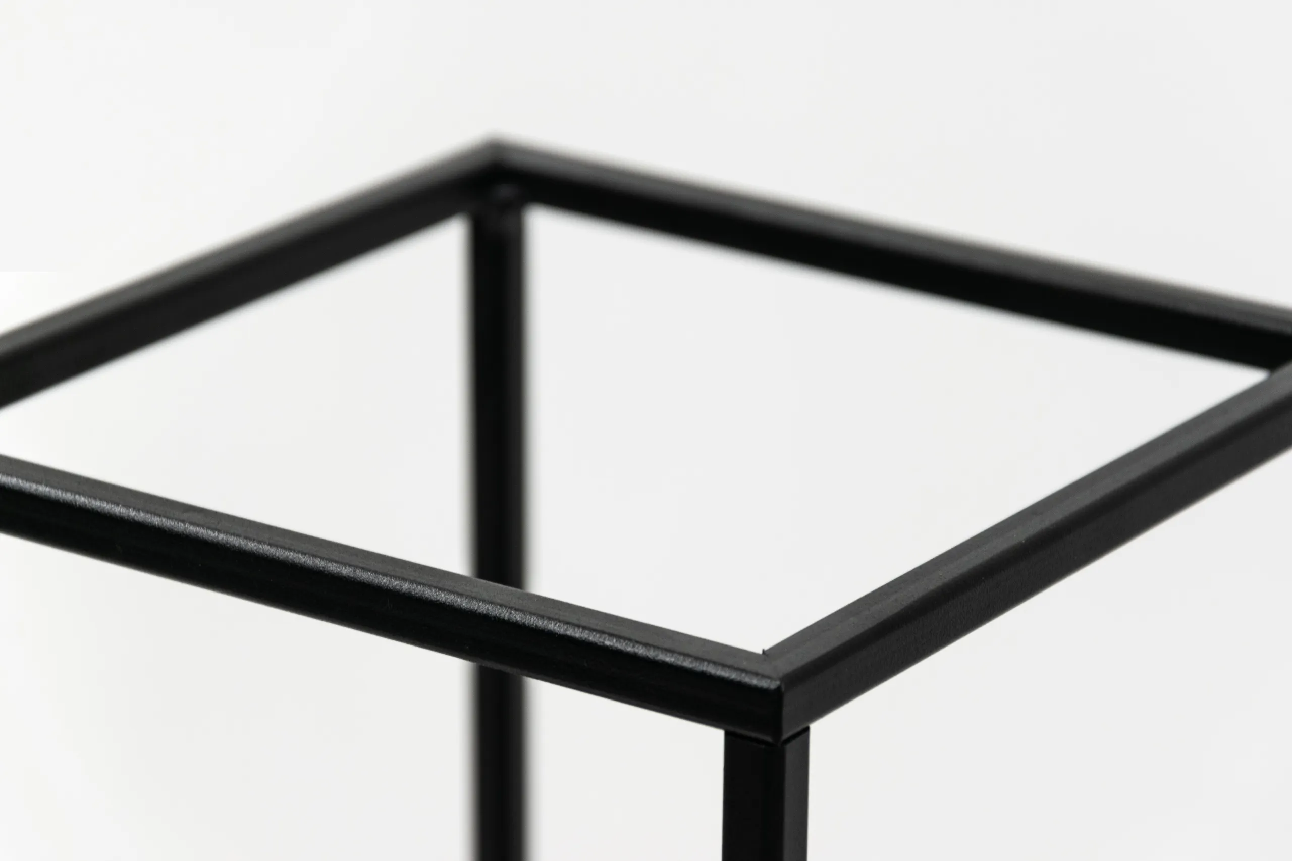 Kwietnik stojący metalowy LILLE S czarny - LD_TZ000163