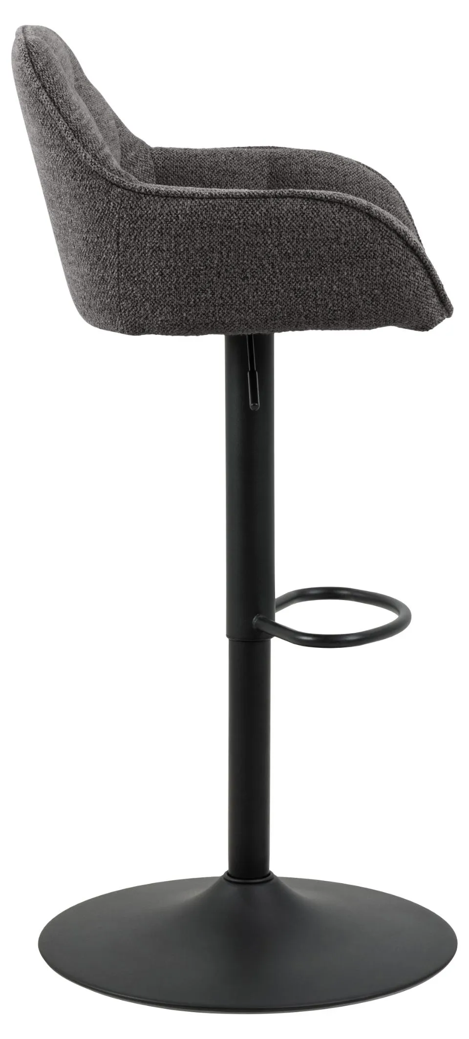 Hoker obrotowy - podnoszony KOBE Antracytowy, Czarny - 0000099362