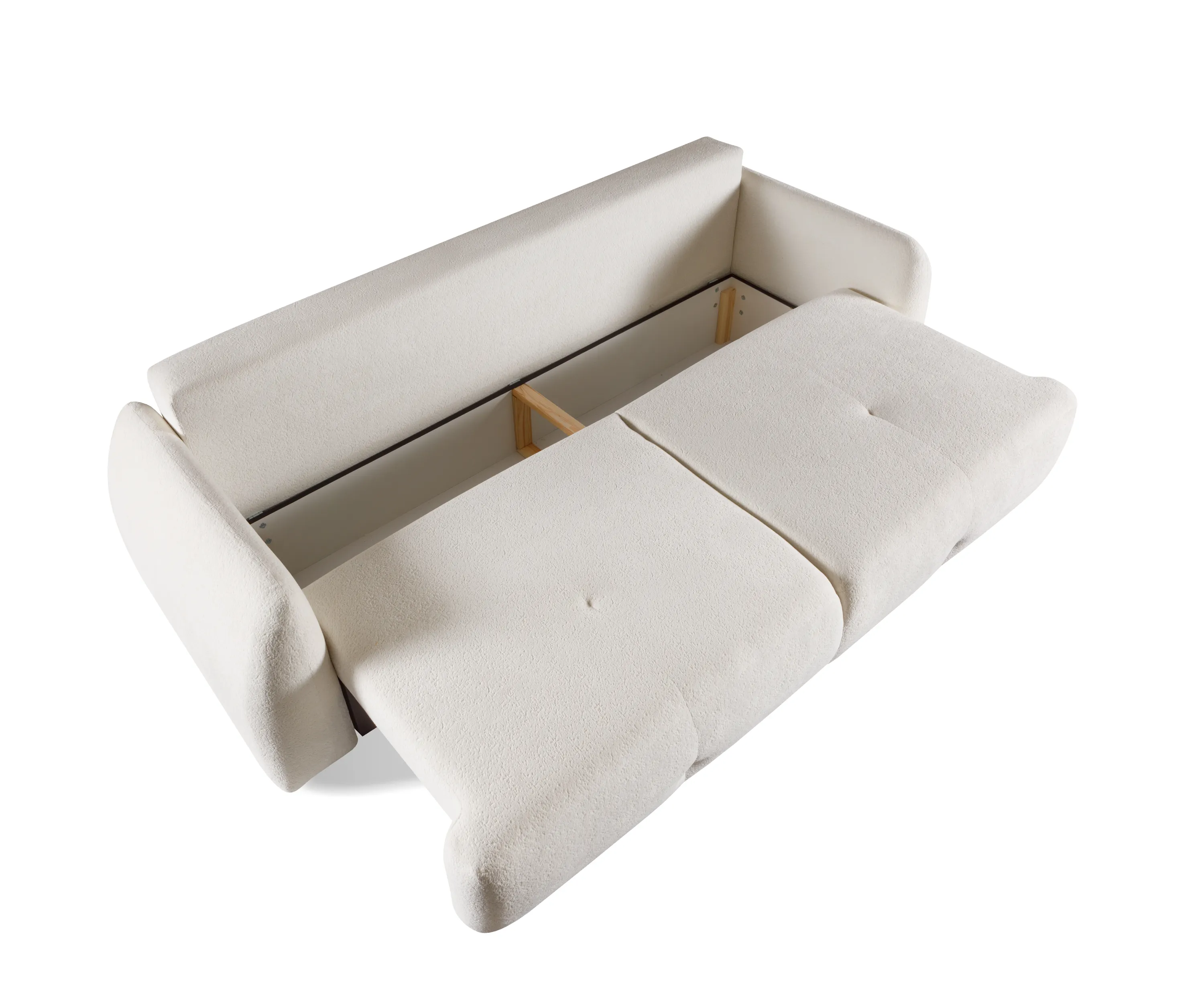 Sofa z funkcją spania Impulso Bellini 5 beżowa — zdjęcie 8