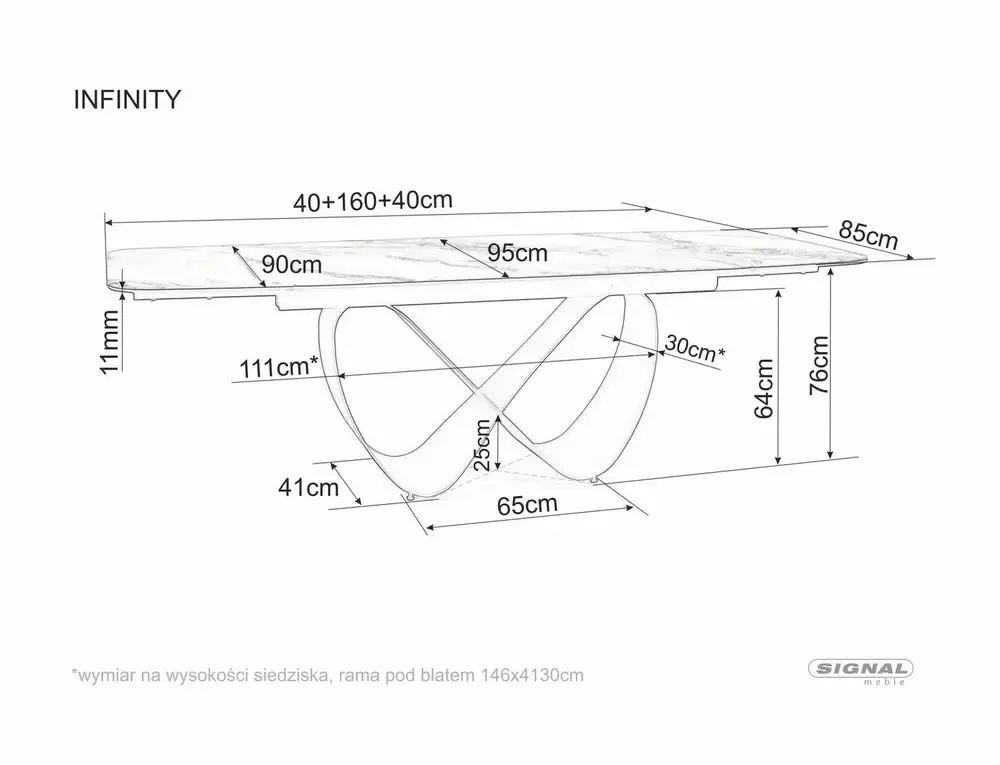 stol_infinity_wymiary image