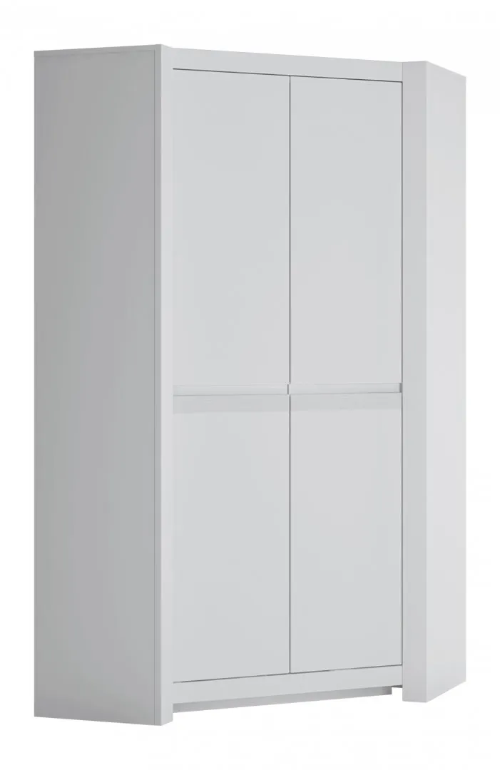 Szafa narożna 2-drzwiowa NOVI NVIS03 Biały
