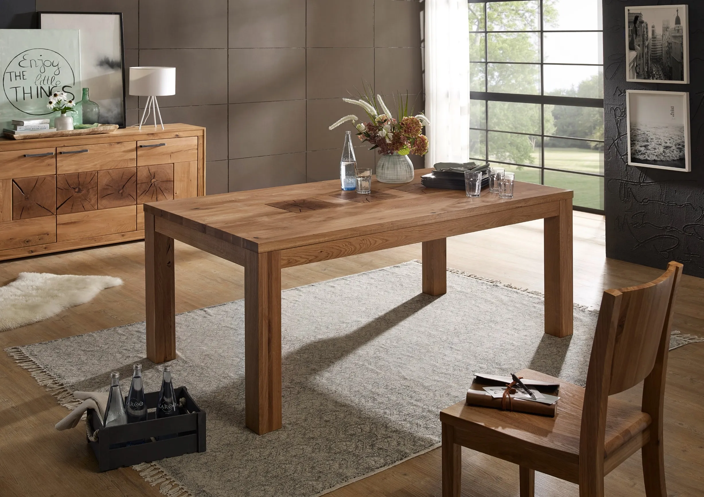 Stół III Cornflower dębowy 200x100 - GK_1033151411