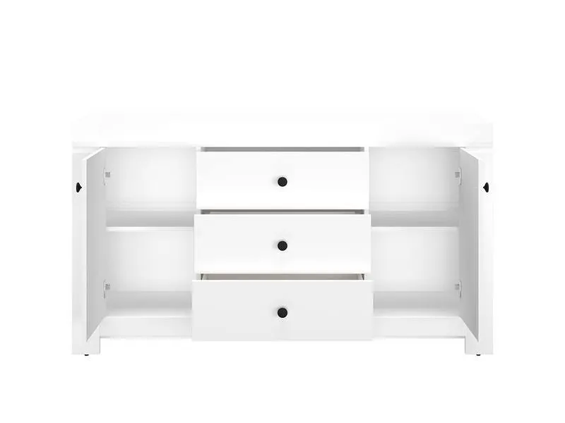 Komoda szeroka LAHTI 09 biała ML Meble - 1LAHT09-001