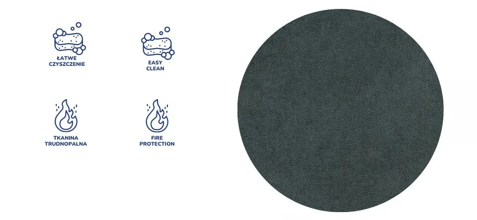 Krzesło obrotowe Perto Plus poler Cloud 06 rozmiar 7 - PB-K-7-C-C-CD06