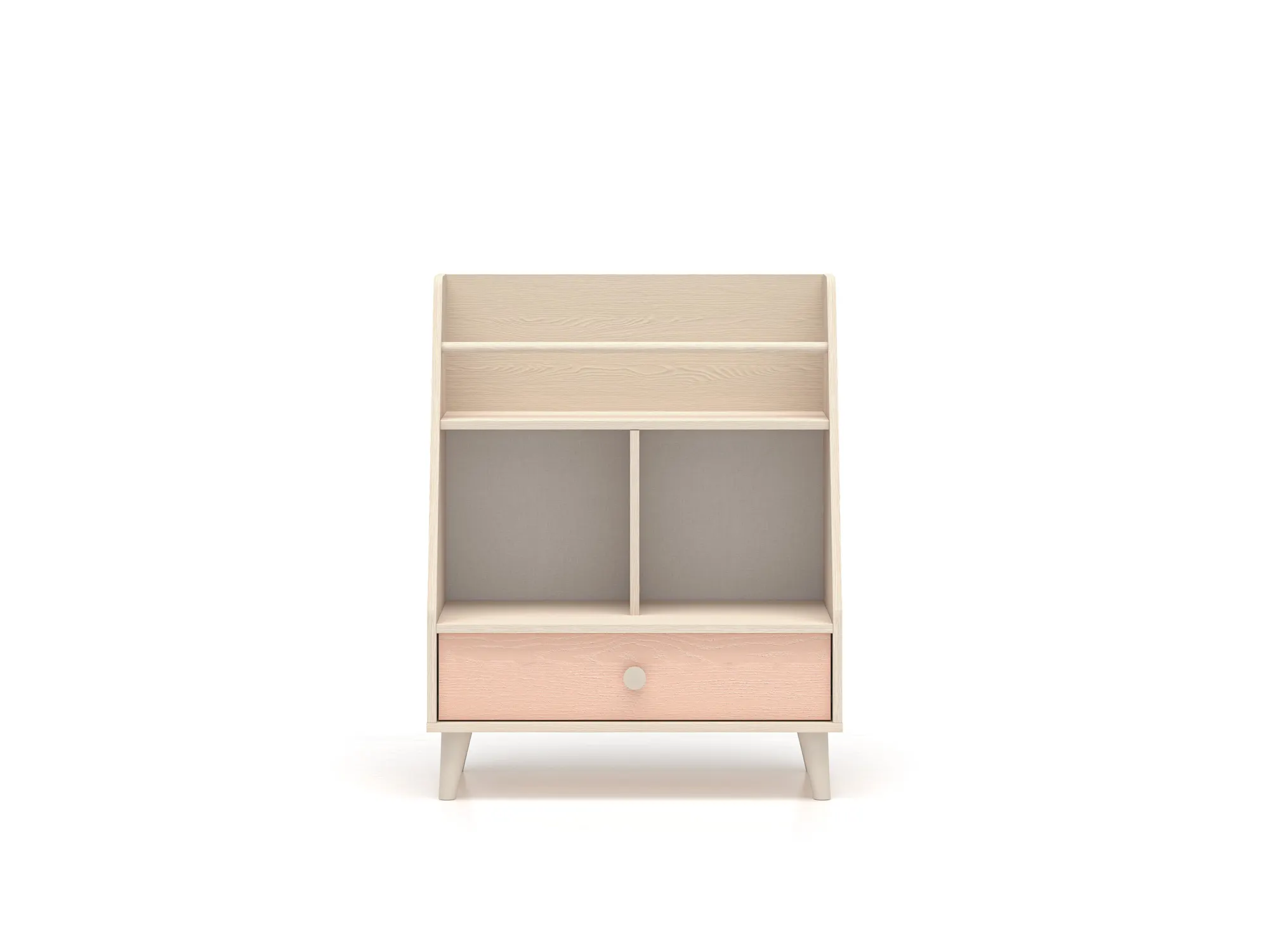 Komoda- organizer MEVEL 09 piasek pustyni, różowy - 1MEVE09-001