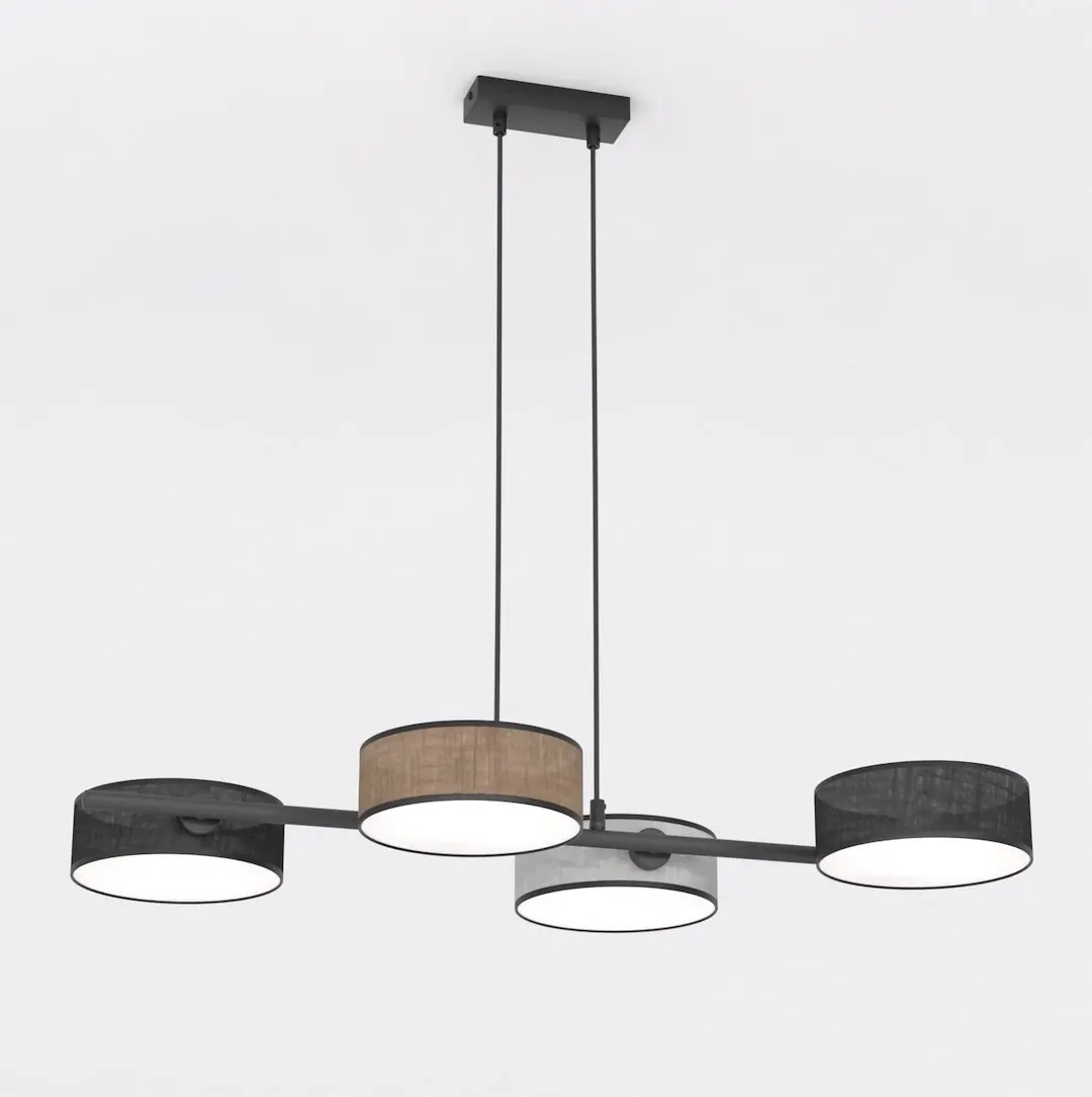 Lampa wisząca DRUMZ 4 MIX1 abażur wielokolorowy