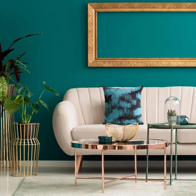 POSZEWKA NIEBLA 45X45 CM NIEBIESKI - EU_404837