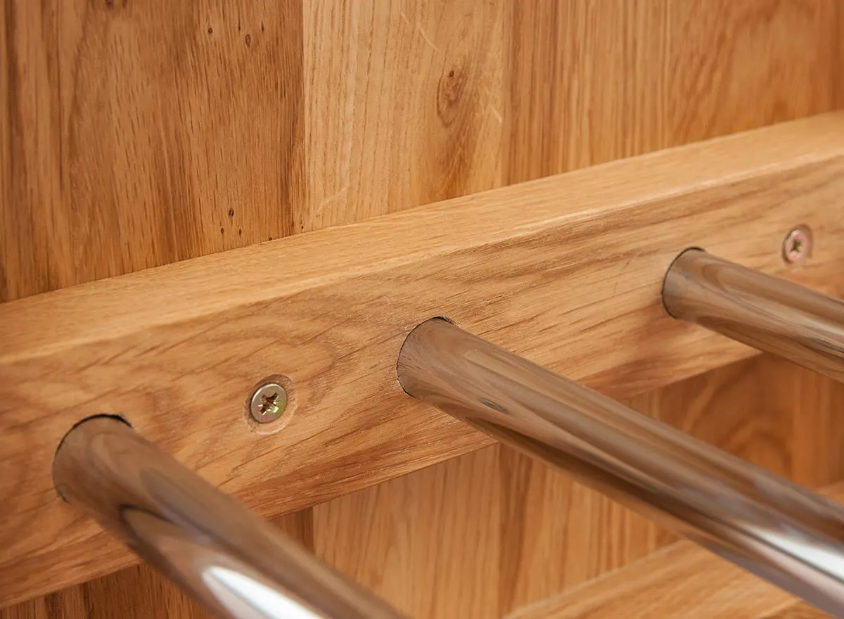 Regał na buty dębowy Gialo 81x30xW40 - 2SGIA13