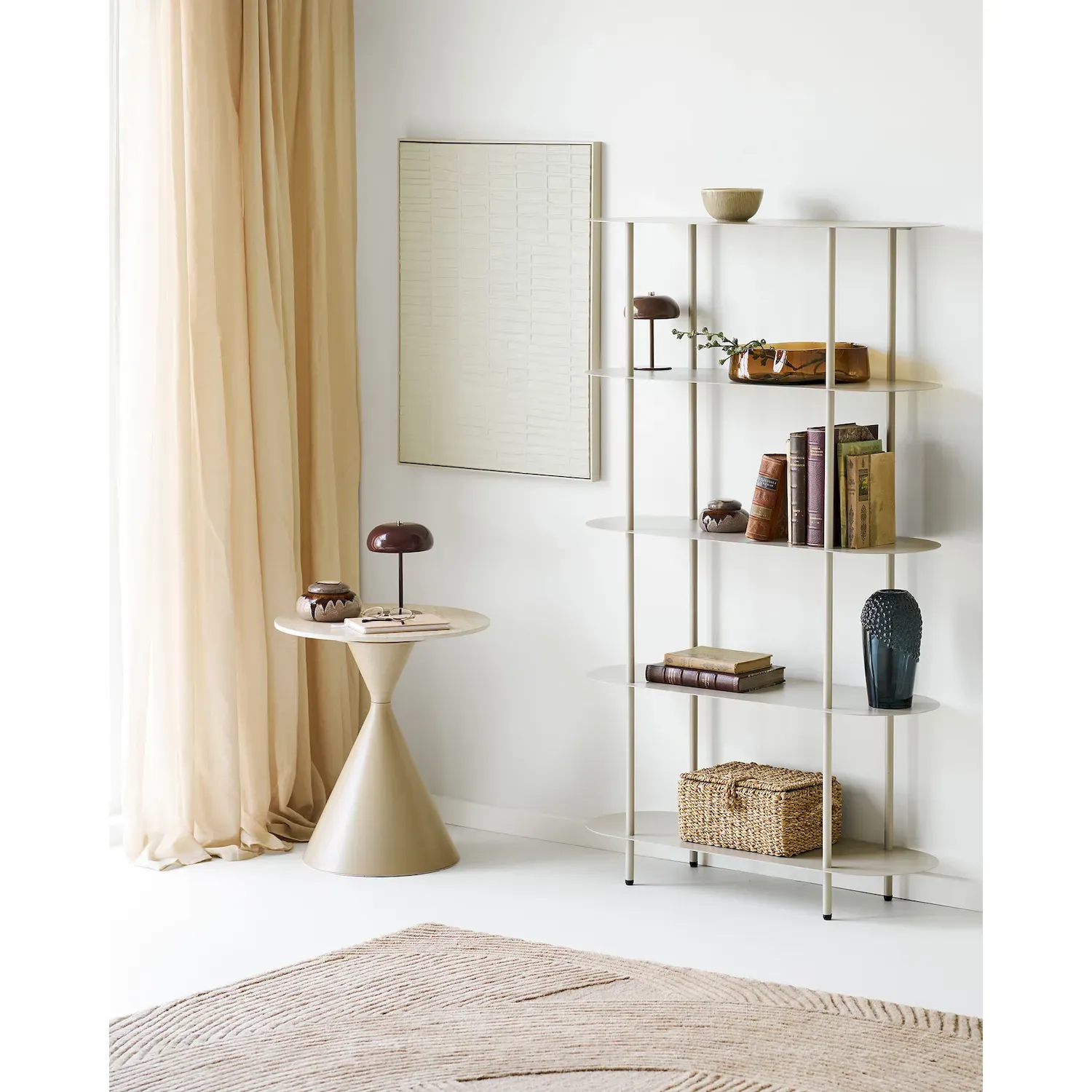 Lampa stołowa MARGATE 13cm ładowalna brązowa — zdjęcie 7