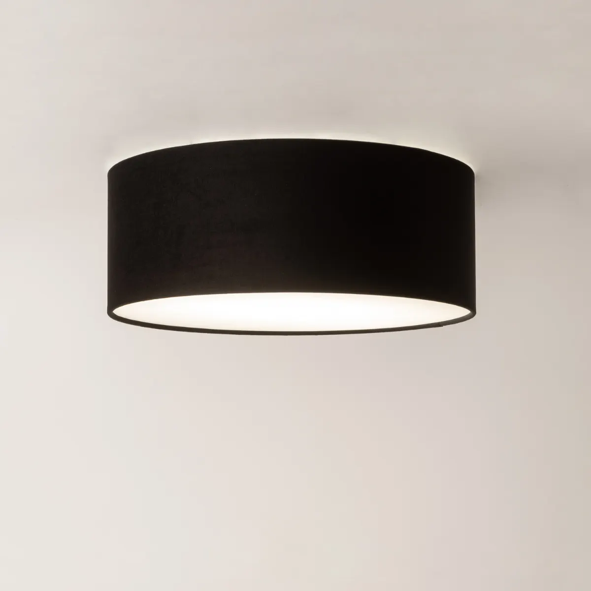 Plafon SOFT M czarny - SI_40648